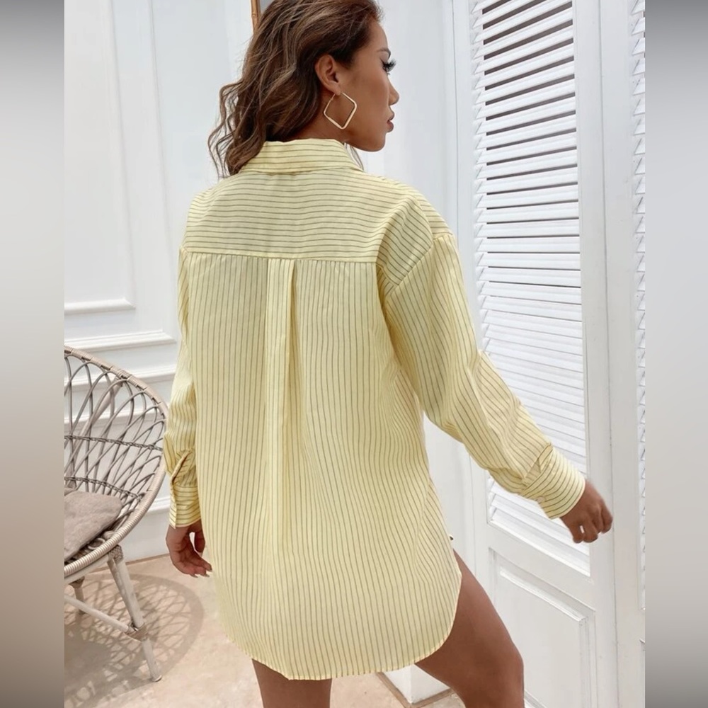 Pretty & Soft Oversized Button Down - Picture 3 of 12
